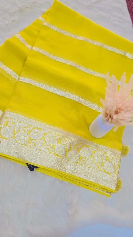 Kora Silk - Organza Fancy Saree